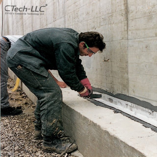 flexible waterproofing tape installation-CTech-LLC